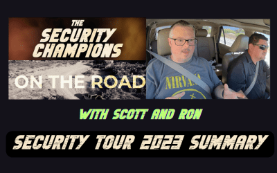 Security Tour 2023 Wrap Up